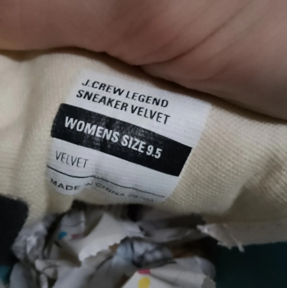 J. Crew Trainers Women's 7.5 White SeaVees Legend Black Leopard Print Velvet Low - Picture 2 of 12